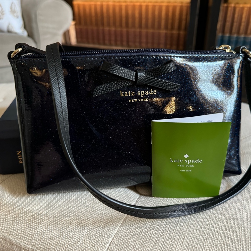 Kate Spade Navy Shimmer Purse